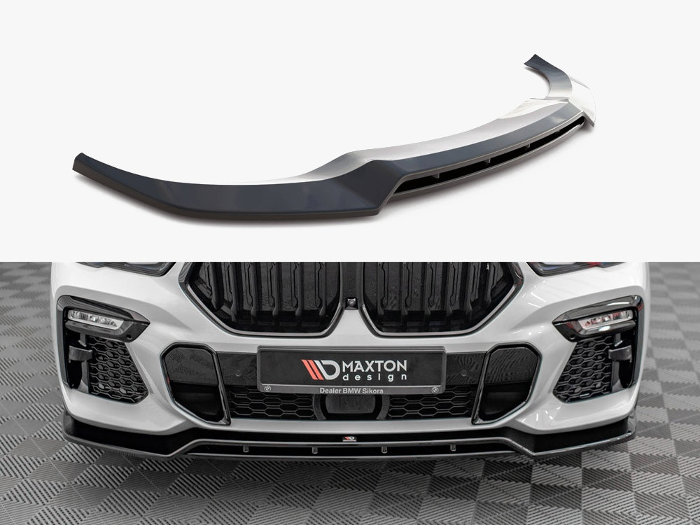 Maxton Front Splitter V.2 BMW X6 M-Pack G06 Maxton Front Splitter V.2 BMW X6 M-Pack G06