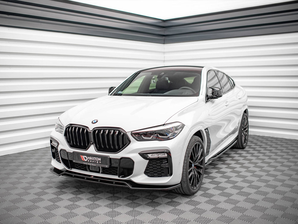 Maxton Front Splitter V.2 BMW X6 M-Pack G06 Maxton Front Splitter V.2 BMW X6 M-Pack G06