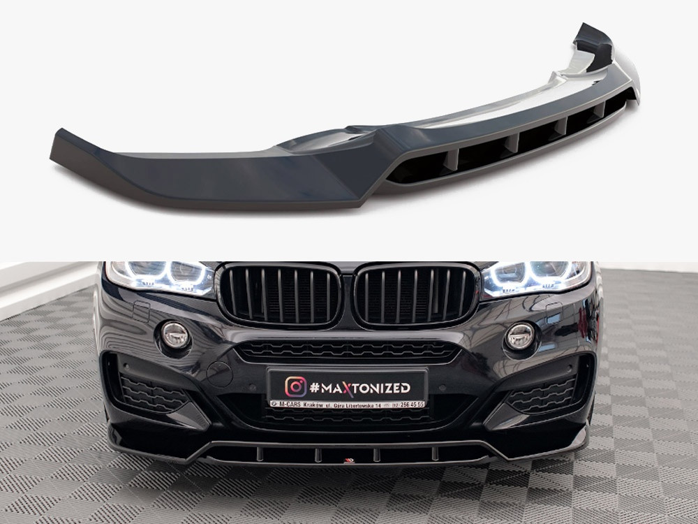 Maxton Front Splitter V.2 BMW X6 M Sport F16 Maxton Front Splitter V.2 BMW X6 M Sport F16