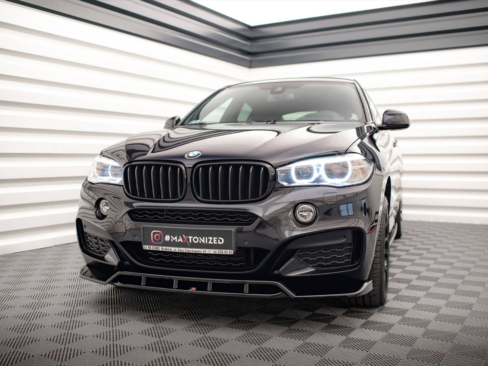 Maxton Front Splitter V.2 BMW X6 M Sport F16 Maxton Front Splitter V.2 BMW X6 M Sport F16