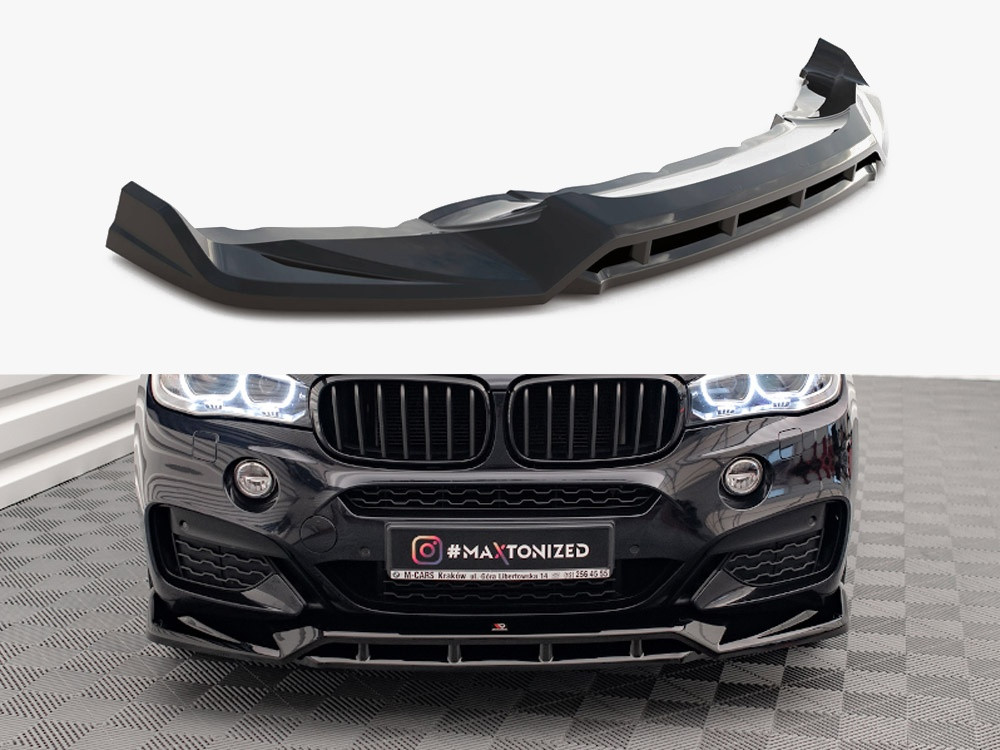 Maxton Front Splitter V.3 BMW X6 M Sport F16 Maxton Front Splitter V.3 BMW X6 M Sport F16