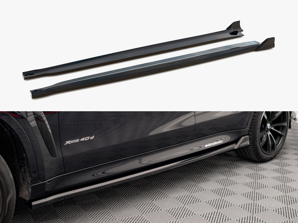 Maxton Side Skirts Diffusers V.2 BMW X6 M Sport F16 Maxton Side Skirts Diffusers V.2 BMW X6 M Sport F16