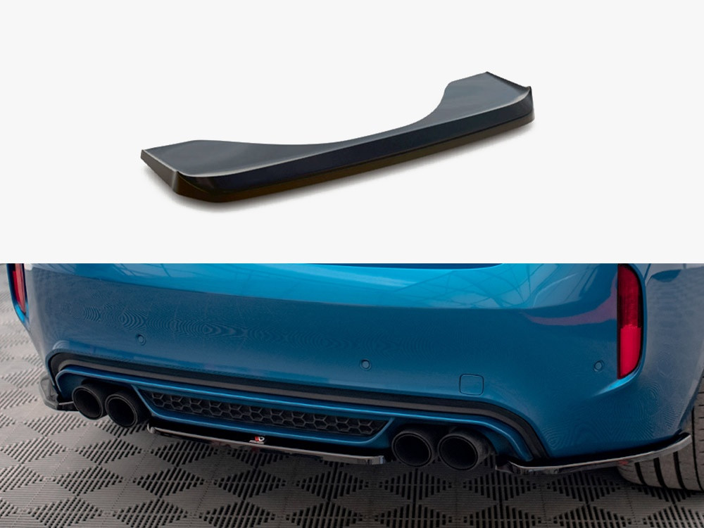 Maxton Central Rear Splitter BMW X6 M F86 Maxton Central Rear Splitter BMW X6 M F86