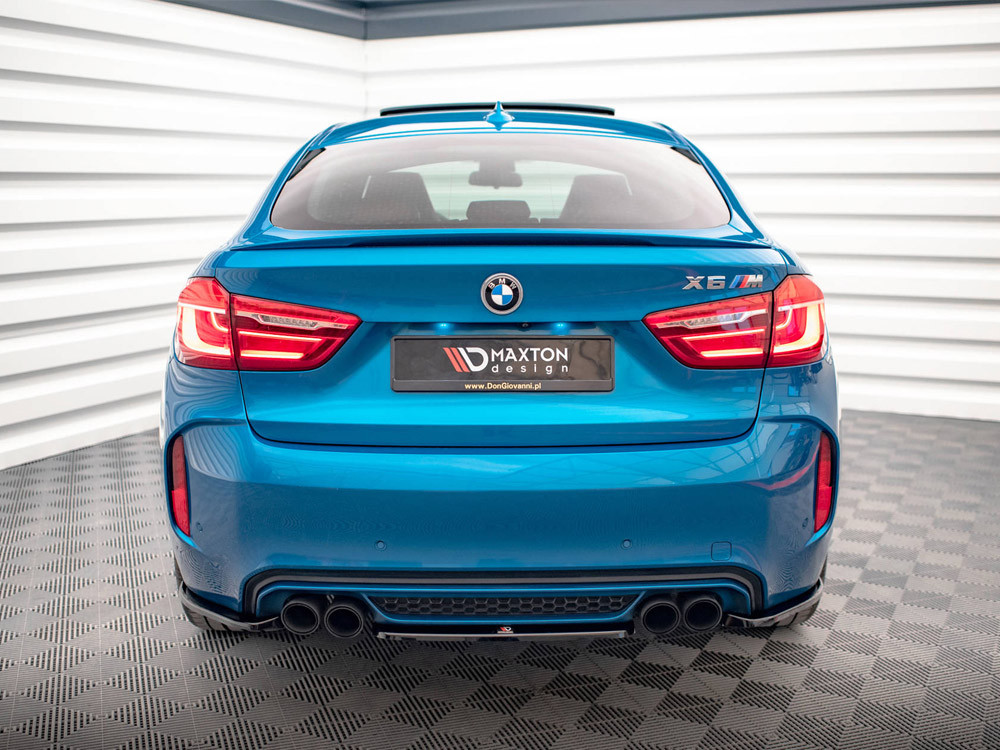 Maxton Central Rear Splitter BMW X6 M F86 Maxton Central Rear Splitter BMW X6 M F86