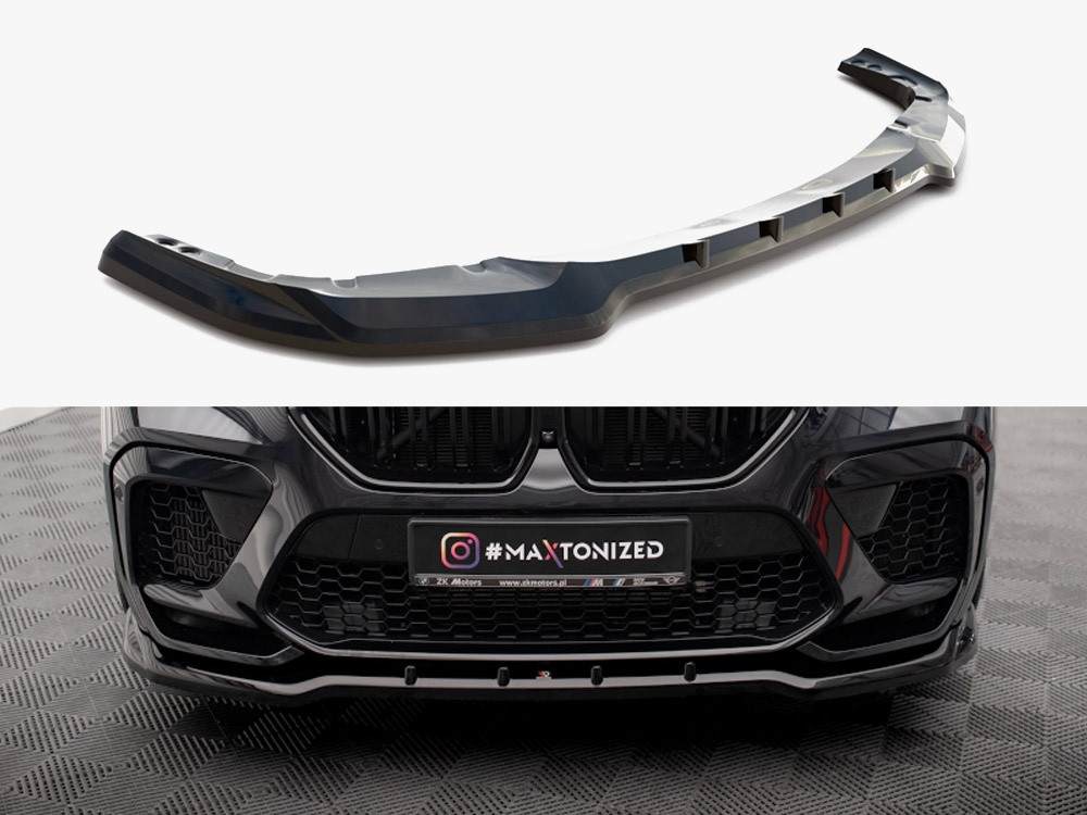Maxton Front Splitter V.1 BMW X6 M F96 Maxton Front Splitter V.1 BMW X6 M F96
