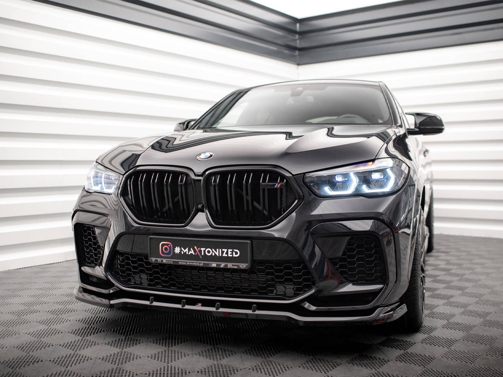 Maxton Front Splitter V.1 BMW X6 M F96 Maxton Front Splitter V.1 BMW X6 M F96