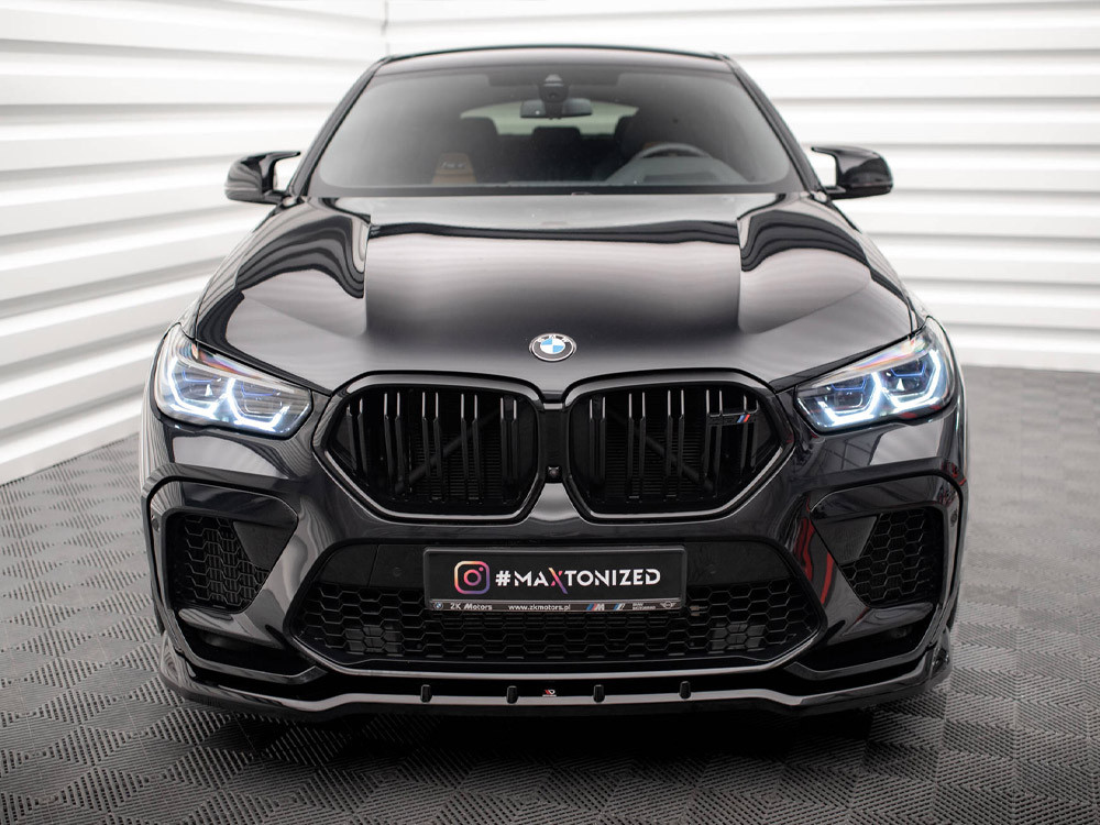 Maxton Front Splitter V.1 BMW X6 M F96 Maxton Front Splitter V.1 BMW X6 M F96