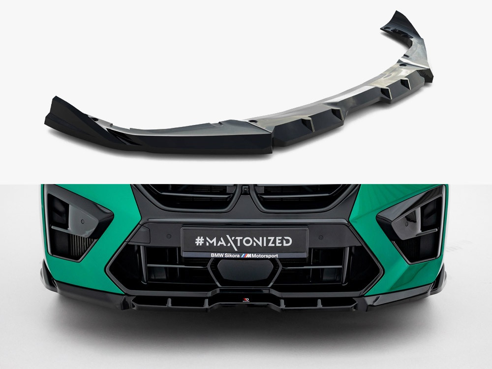 Maxton Front Splitter V.1 BMW X6 M F96 Facelift