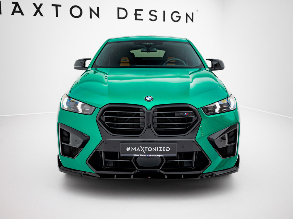 Maxton Front Splitter V.2 BMW X6 M F96 Facelift Maxton Front Splitter V.2 BMW X6 M F96 Facelift