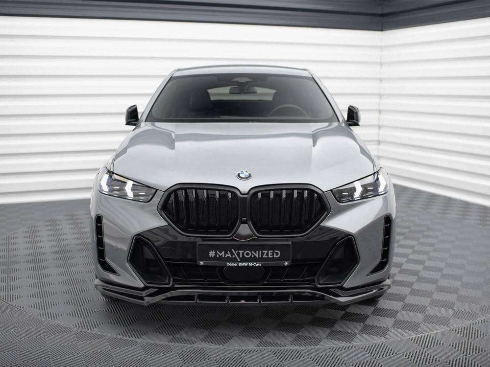 Maxton Front Splitter V.1 BMW X6 M-Pack G06 Facelift