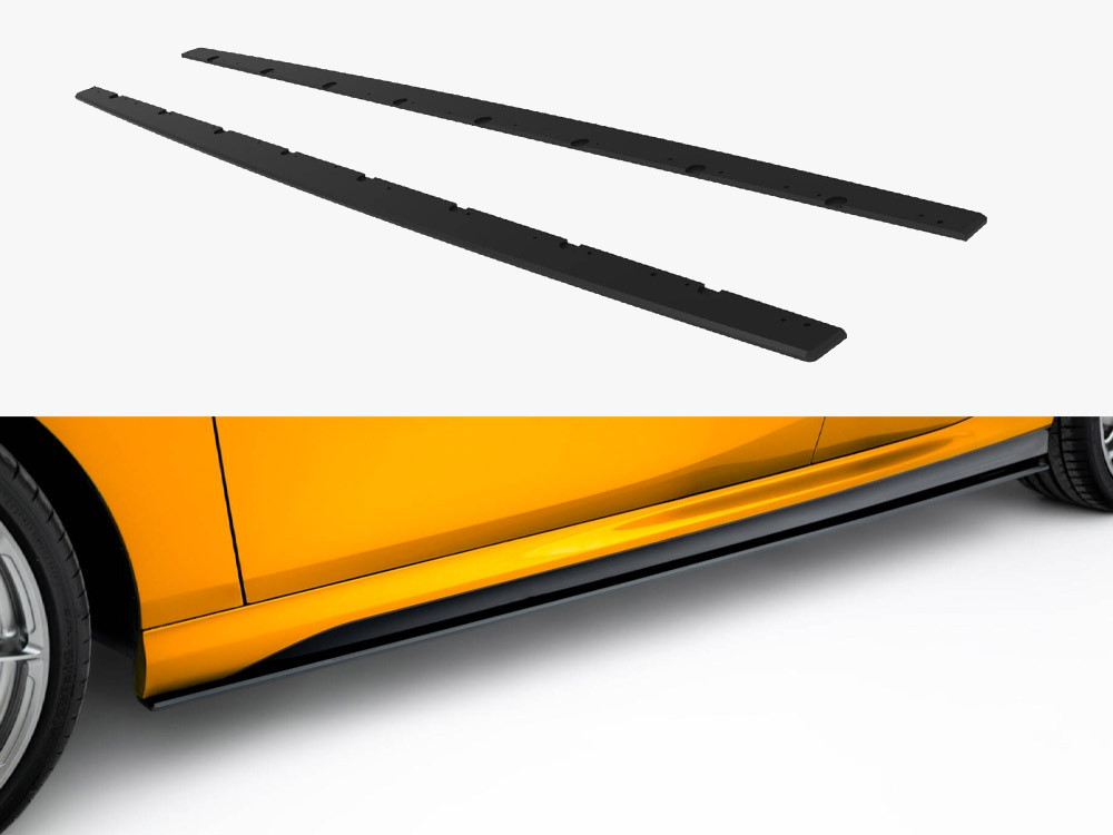 Maxton Street Pro Side Skirts Diffusers BMW 1 M-Pack F70 Maxton Street Pro Side Skirts Diffusers BMW 1 M-Pack F70