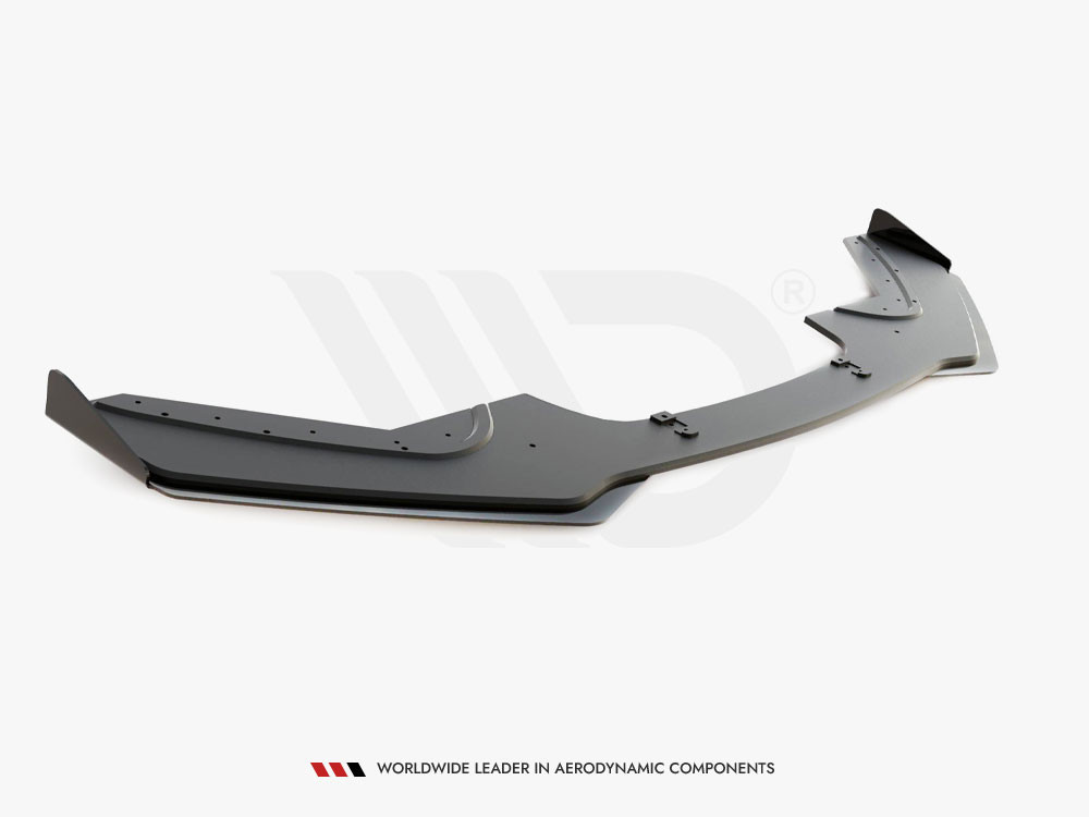Maxton Street PRO Front Splitter V.3 + Flaps BMW 1 F20 M-Pack Facelift / M140i