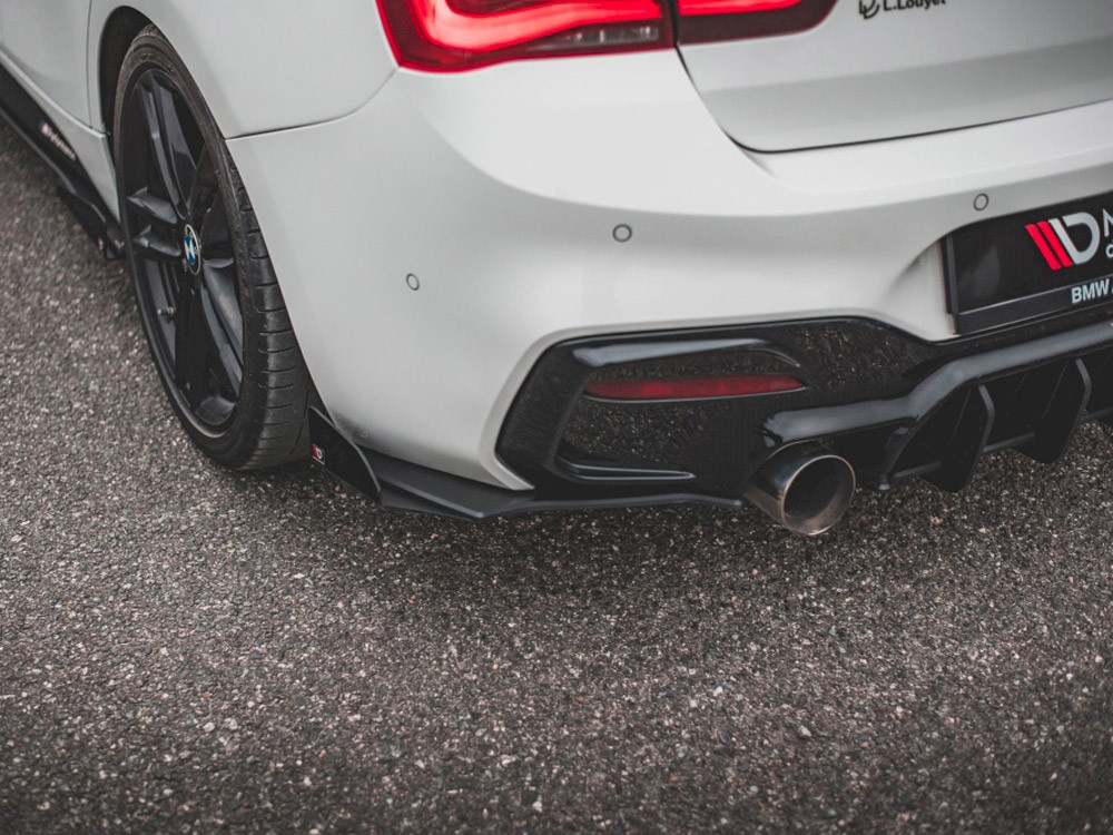 Maxton Street PRO Rear Side Splitters V.3 + Flaps BMW 1 F20 M140i Maxton Street PRO Rear Side Splitters V.3 + Flaps BMW 1 F20 M140i