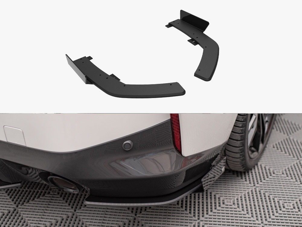 Maxton Street Pro Rear Side Splitters + Flaps BMW 2 Coupe M-Pack G42 Maxton Street Pro Rear Side Splitters + Flaps BMW 2 Coupe M-Pack G42