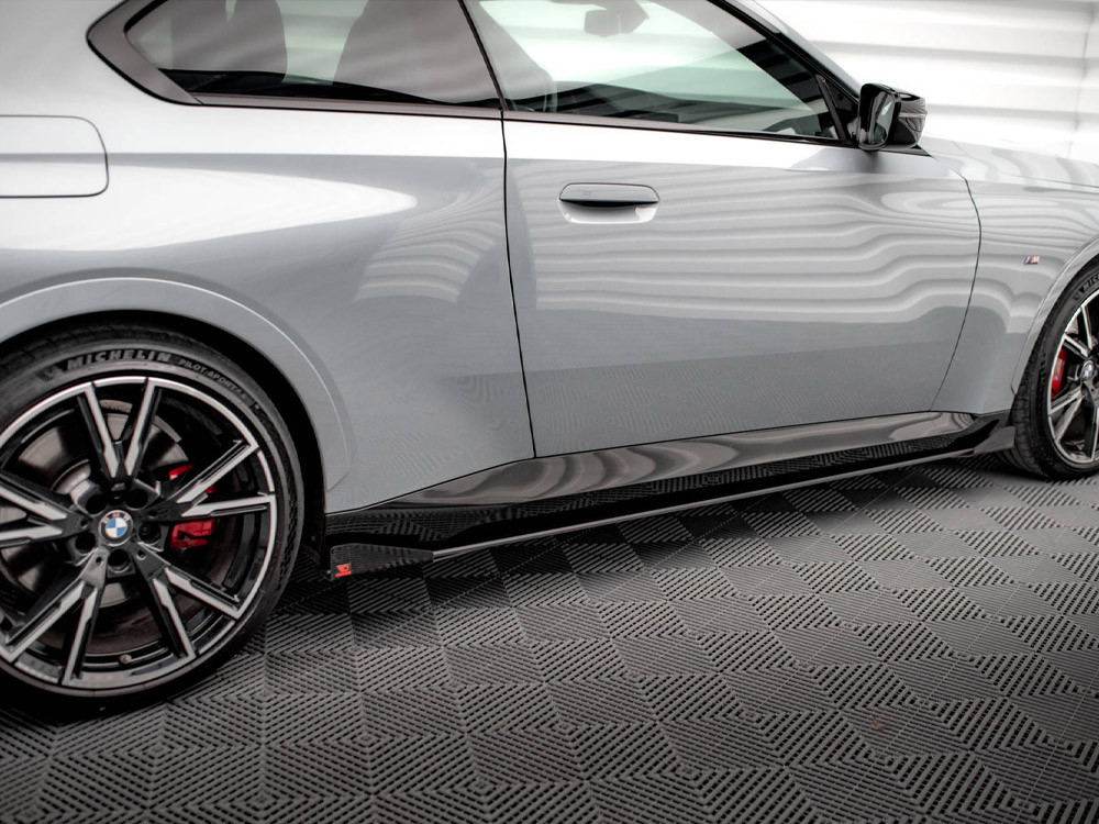 Maxton Street PRO Side Skirts Diffusers + Flaps BMW 2 Coupe M-Pack / M240i G42