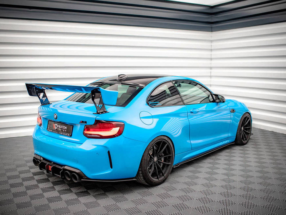 Maxton Street PRO Rear Side Splitters Bmw M2 F87 (2016-2020)