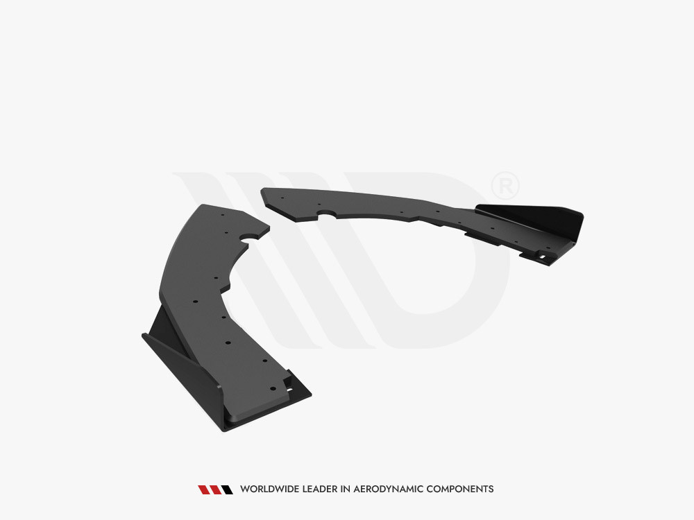 Maxton Street PRO Rear Side Splitters (+flaps) Bmw M2 F87 (2016-2020) Maxton Street PRO Rear Side Splitters (+flaps) Bmw M2 F87 (2016-2020)
