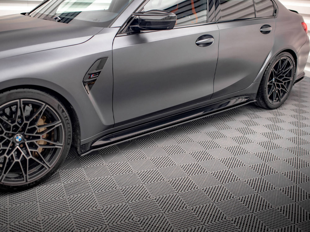 Maxton Street PRO Side Skirts Diffusers BMW M3 Sedan / Touring G80 / G81 Maxton Street PRO Side Skirts Diffusers BMW M3 Sedan / Touring G80 / G81