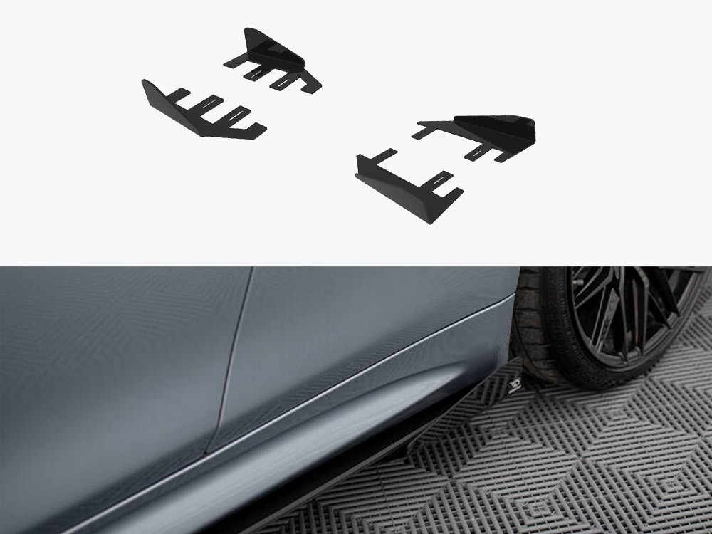 Maxton Side Flaps BMW 4 Coupe / Gran Coupe / Cabrio M-Pack F32 / F36 / F33 Maxton Side Flaps BMW 4 Coupe / Gran Coupe / Cabrio M-Pack F32 / F36 / F33