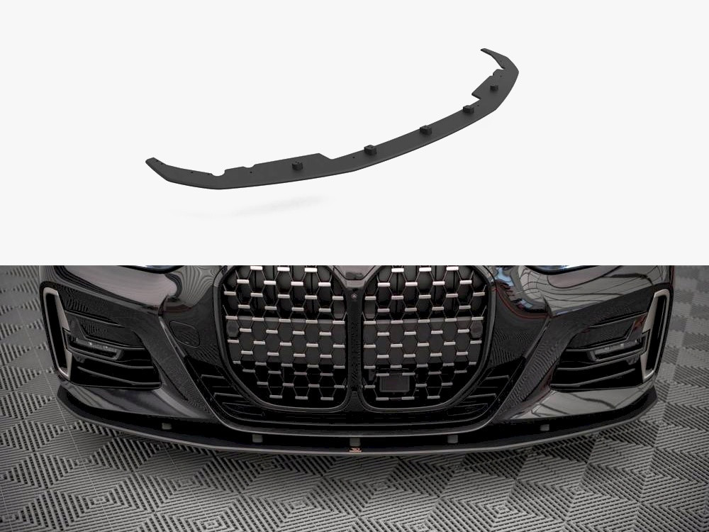 Maxton Street PRO Front Splitter BMW 4 M-Pack / M440i G22 / G23 Maxton Street PRO Front Splitter BMW 4 M-Pack / M440i G22 / G23