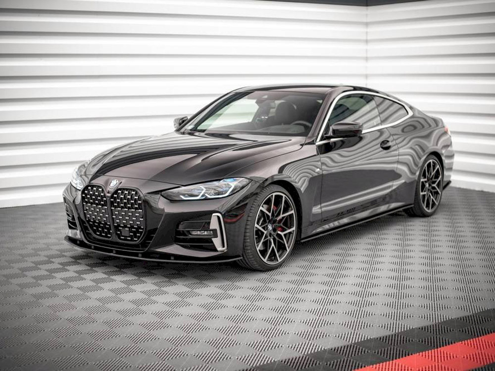 Maxton Street PRO Front Splitter BMW 4 M-Pack / M440i G22 / G23 Maxton Street PRO Front Splitter BMW 4 M-Pack / M440i G22 / G23