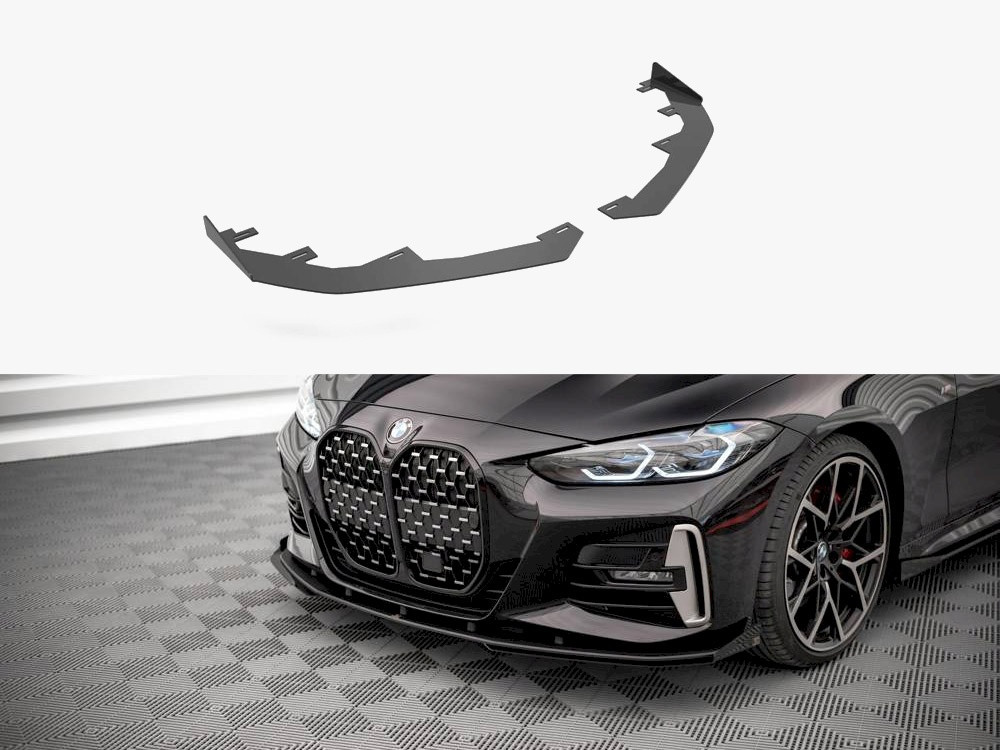 Maxton Front Flaps BMW 4 M-Pack / M440i G22 / G23 Maxton Front Flaps BMW 4 M-Pack / M440i G22 / G23