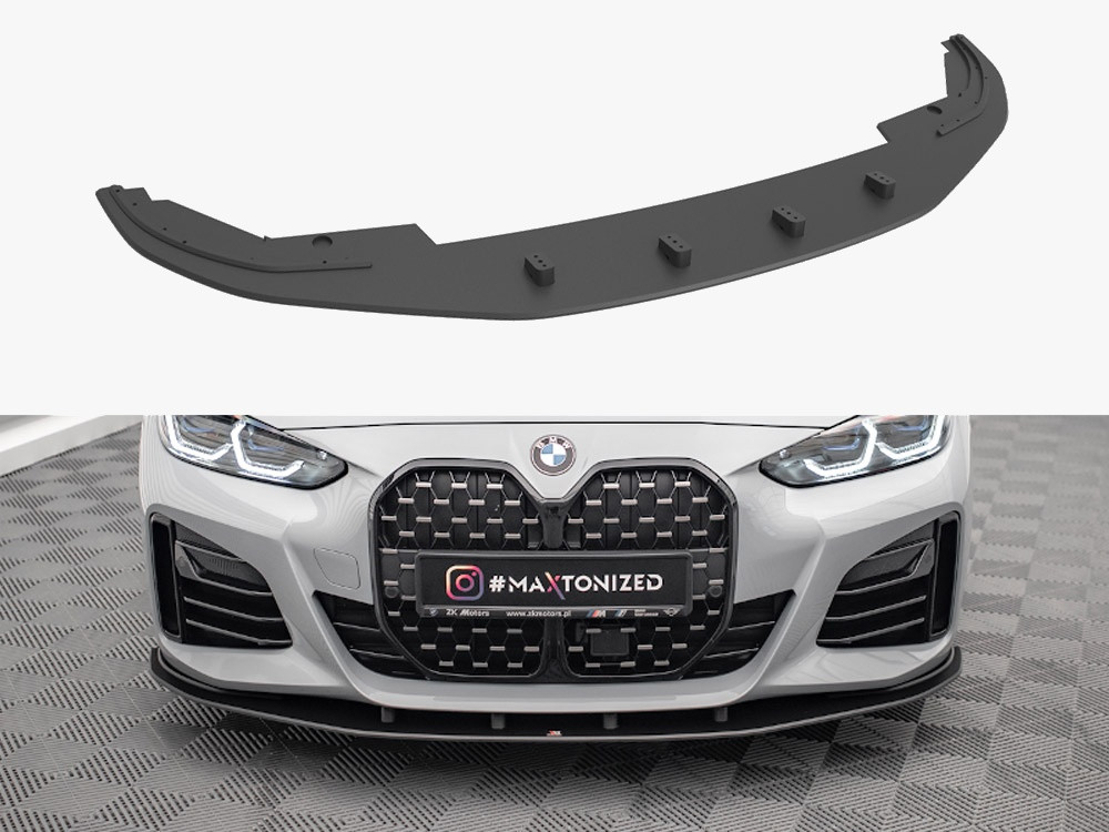Maxton Street PRO Front Splitter BMW 4 Gran Coupe M-Pack G26 Maxton Street PRO Front Splitter BMW 4 Gran Coupe M-Pack G26
