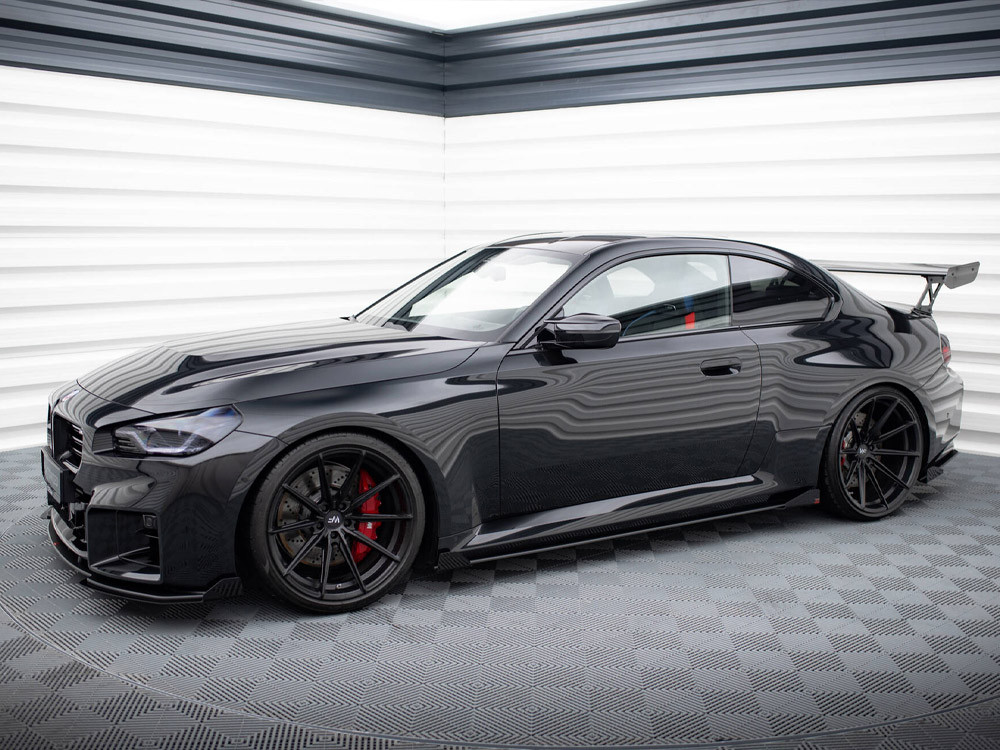 Maxton Street PRO Side Skirts Diffusers V.1 + Flaps BMW M2 G87 Maxton Street PRO Side Skirts Diffusers V.1 + Flaps BMW M2 G87