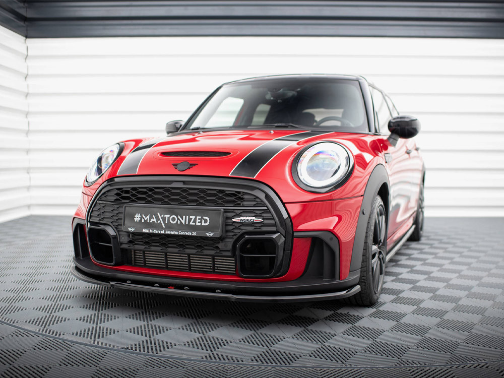 Maxton Front Splitter V.1 Mini Cooper S John Cooper Works F55 Facelift