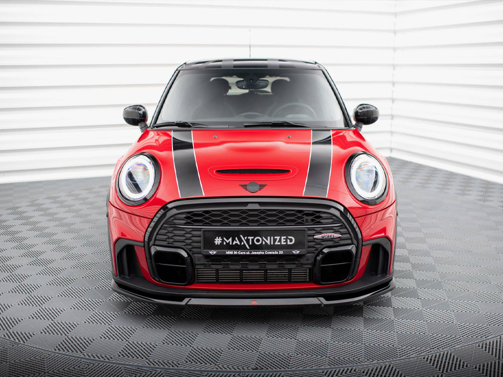 Maxton Front Splitter V.2 Mini Cooper S John Cooper Works F55 Facelift