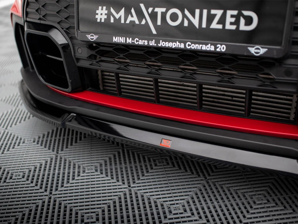 Maxton Front Splitter V.2 Mini Cooper S John Cooper Works F55 Facelift
