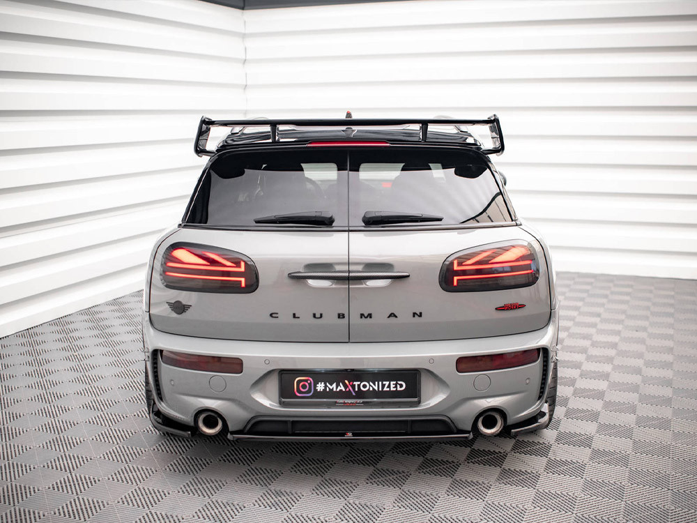 Maxton Central Rear Splitter Mini Cooper Clubman John Cooper Works F54 Maxton Central Rear Splitter Mini Cooper Clubman John Cooper Works F54
