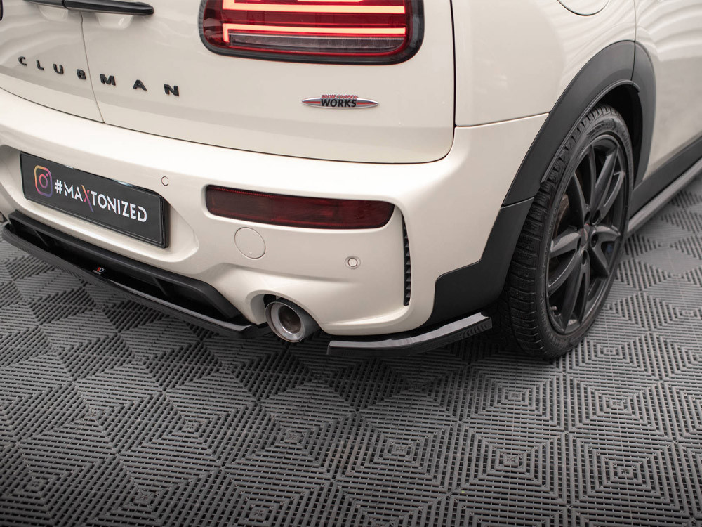 Maxton Rear Side Splitters Mini Cooper Clubman John Cooper Works F54 Facelift Maxton Rear Side Splitters Mini Cooper Clubman John Cooper Works F54 Facelift