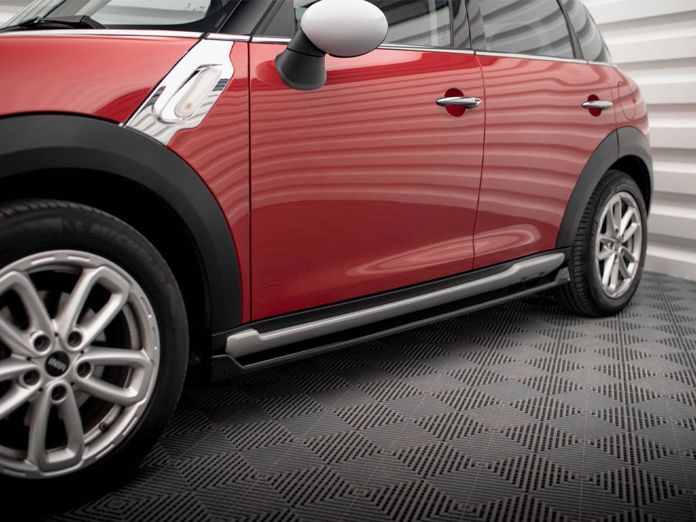 Maxton Side Skirts Diffusers Mini Cooper Countryman R60 Facelift Maxton Side Skirts Diffusers Mini Cooper Countryman R60 Facelift