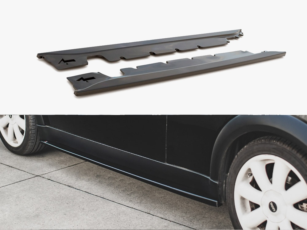 Maxton Side Skirts Splitters Mini Cooper/ ONE R50 (2001-2006)
