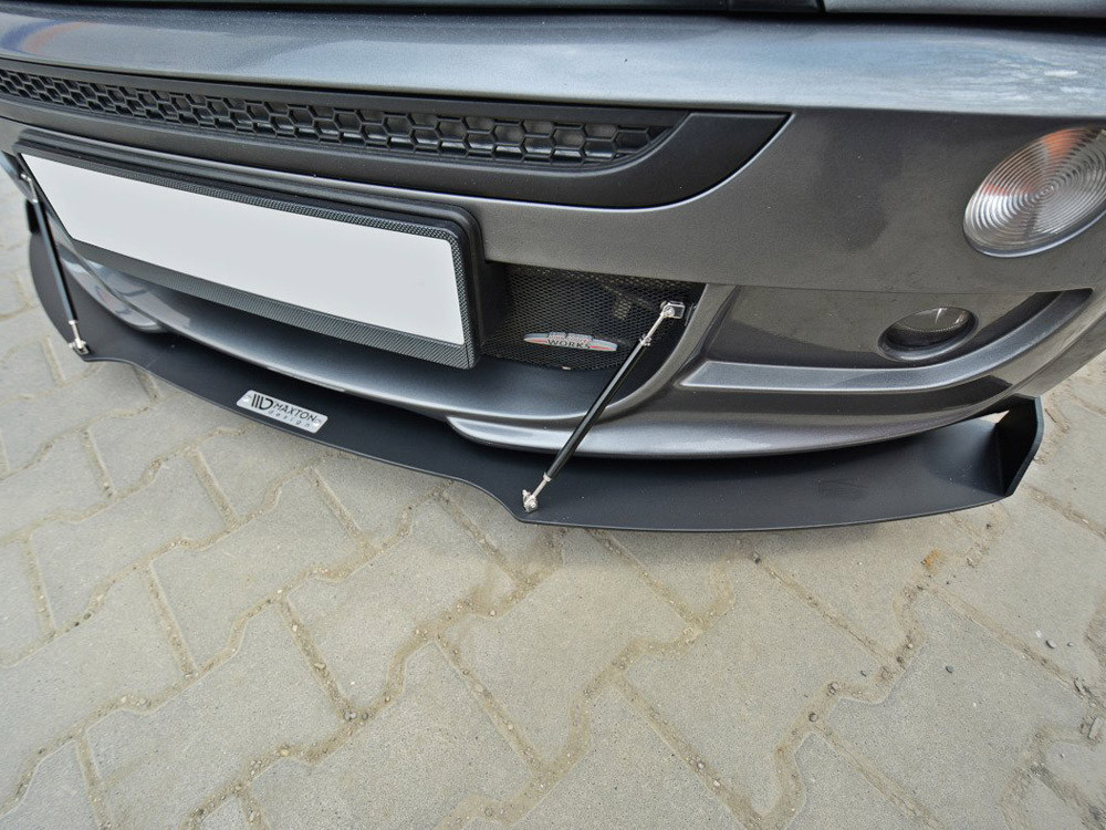 Maxton Front Racing Splitter Mini R53 Cooper S JCW (2003-2006)