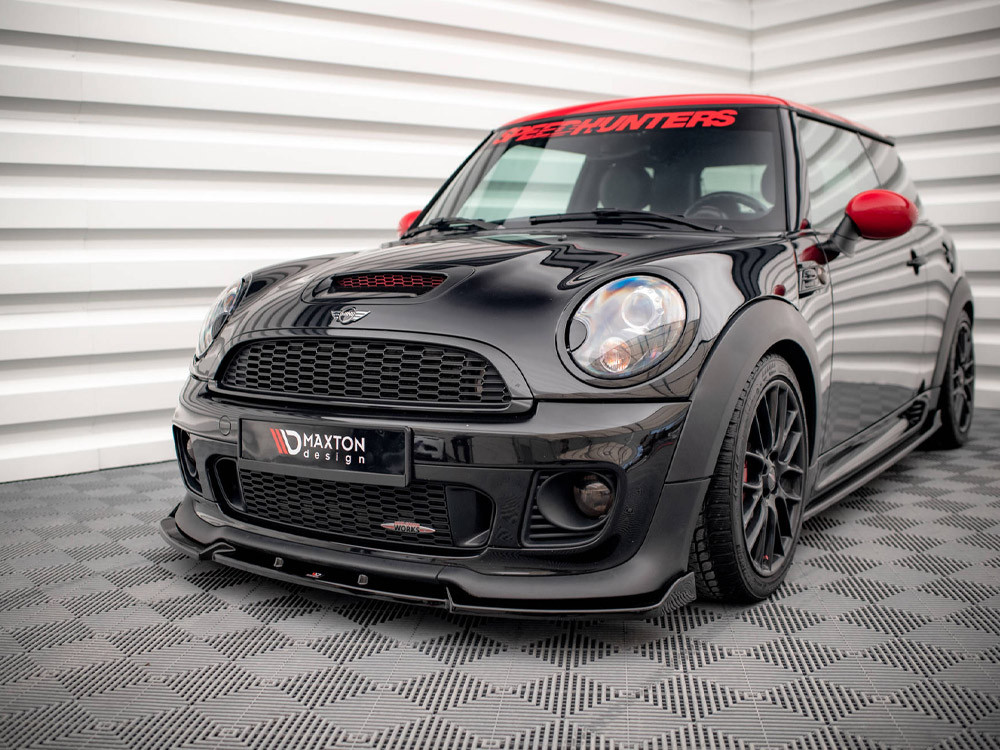 Maxton Front Splitter V.3 Mini Cooper John Cooper Works R56 Maxton Front Splitter V.3 Mini Cooper John Cooper Works R56
