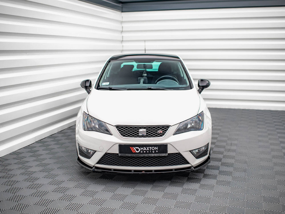 Maxton Front Splitter V.2 Seat Ibiza FR SC Mk4 Facelift Maxton Front Splitter V.2 Seat Ibiza FR SC Mk4 Facelift