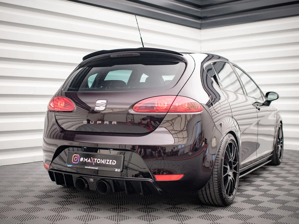 Maxton Spoiler CAP Seat Leon MK2 Cupra / FR Facelift Maxton Spoiler CAP Seat Leon MK2 Cupra / FR Facelift