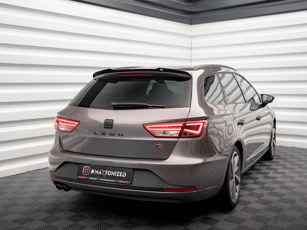 Maxton Spoiler CAP Seat Leon FR Sportstourer Mk3 Maxton Spoiler CAP Seat Leon FR Sportstourer Mk3
