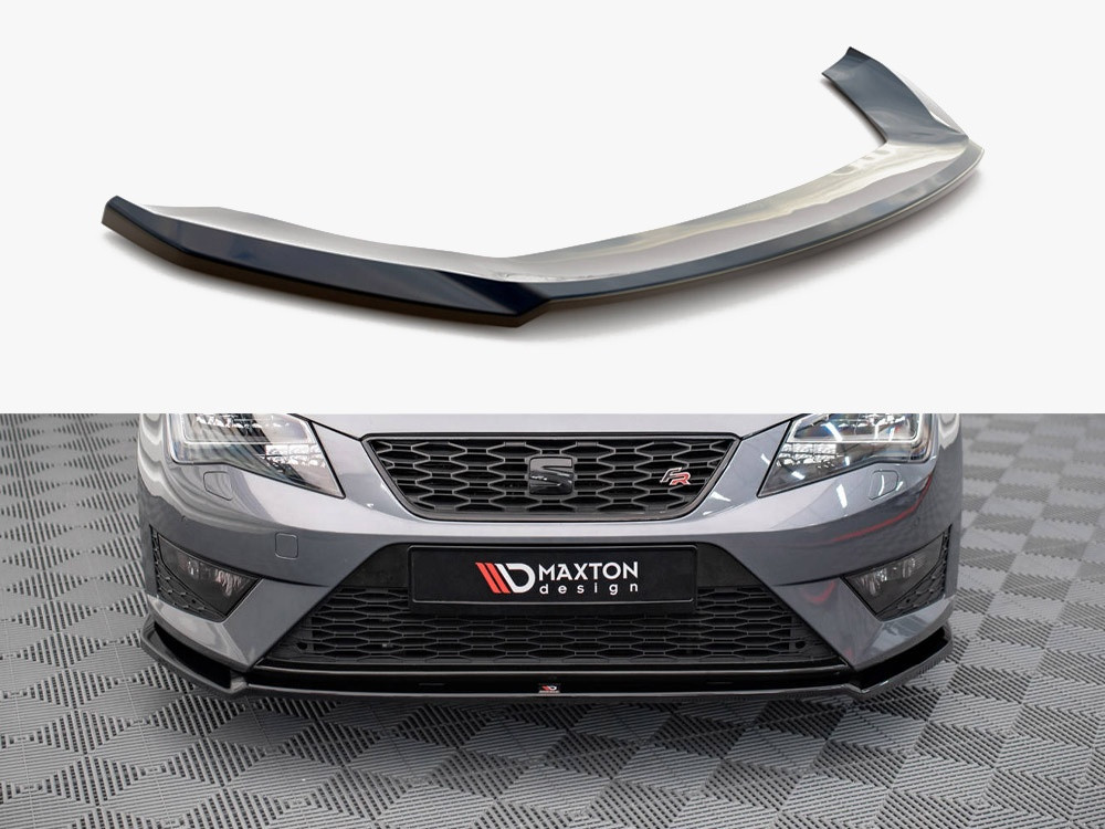 Maxton Front Splitter V.2 Seat Leon FR / Cupra MK3 (2012-2016) Maxton Front Splitter V.2 Seat Leon FR / Cupra MK3 (2012-2016)