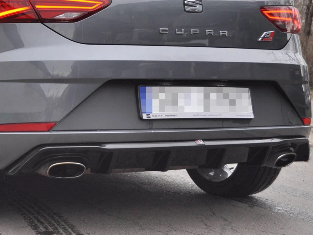Maxton Rear Valance V.1 Seat Leon Cupra Mk3 FL Hatchback Maxton Rear Valance V.1 Seat Leon Cupra Mk3 FL Hatchback