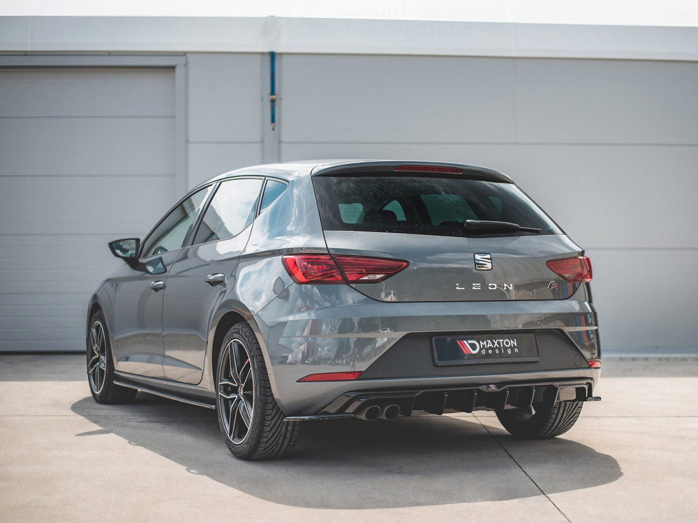 Maxton Rear Side Splitters Seat Leon Mk3 FR Facelift Maxton Rear Side Splitters Seat Leon Mk3 FR Facelift