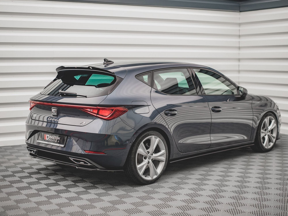 Maxton Spoiler CAP Seat Leon FR / Cupra Leon Hatchback Mk4 Maxton Spoiler CAP Seat Leon FR / Cupra Leon Hatchback Mk4