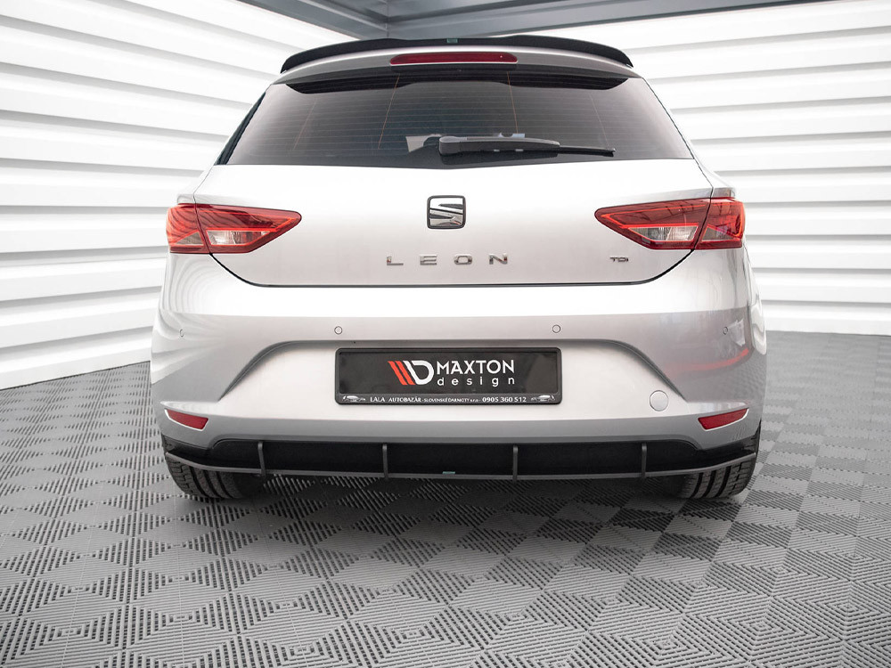 Maxton Street PRO Rear Diffuser Seat Leon Hatchback Mk3 (2012-2016) Maxton Street PRO Rear Diffuser Seat Leon Hatchback Mk3 (2012-2016)