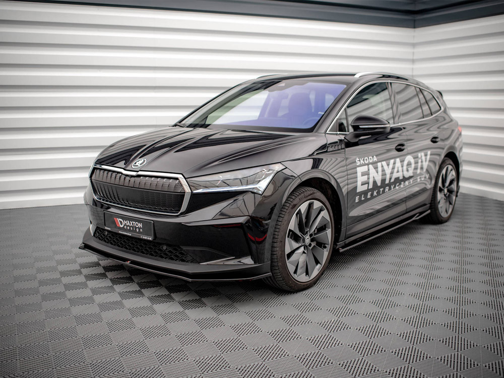Maxton Front Splitter V.1 Skoda Enyaq IV (2020-) Maxton Front Splitter V.1 Skoda Enyaq IV (2020-)