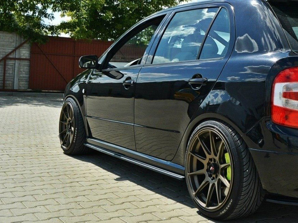 Maxton Side Skirts Diffusers Skoda Fabia I RS Maxton Side Skirts Diffusers Skoda Fabia I RS
