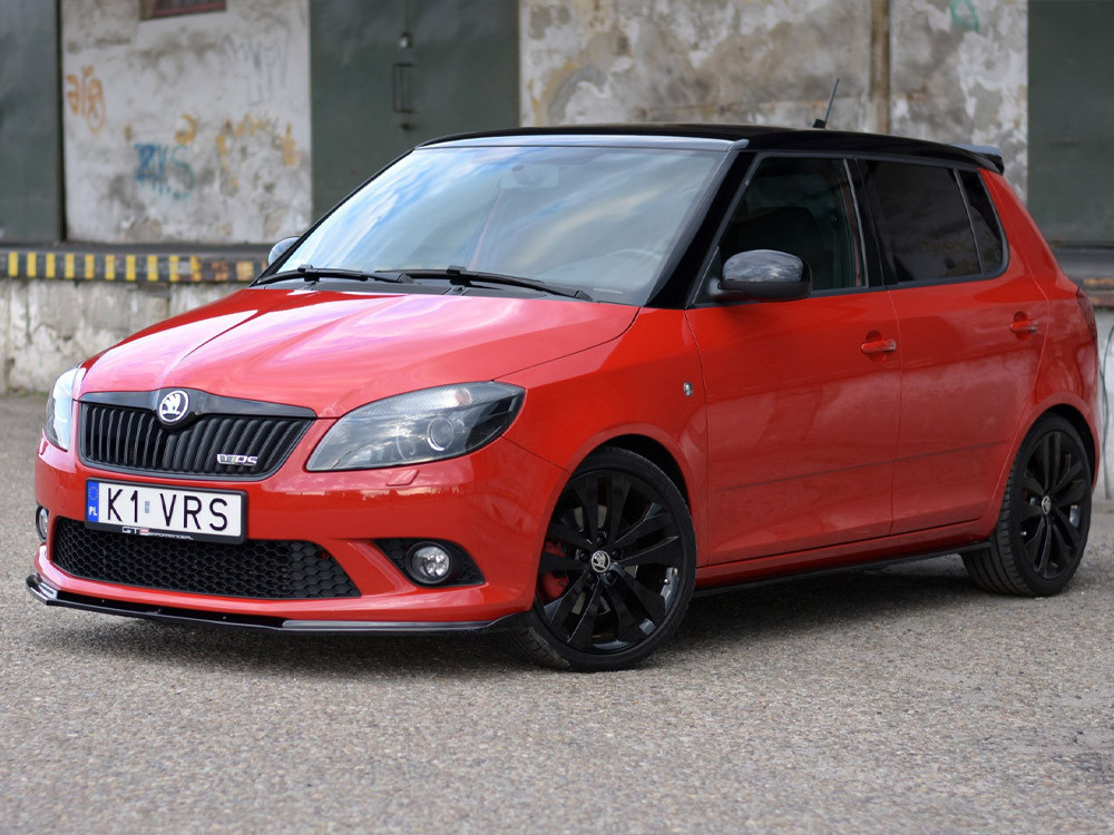 Maxton Front Splitter Skoda Fabia RS Mk2