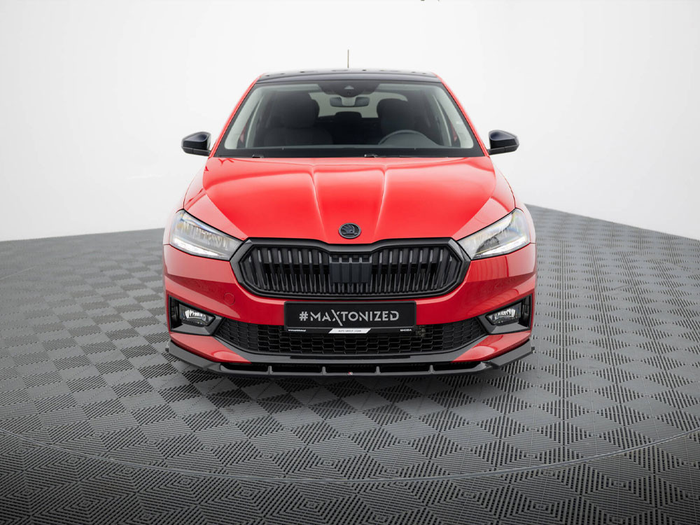 Maxton Front Splitter Skoda Fabia Mk4