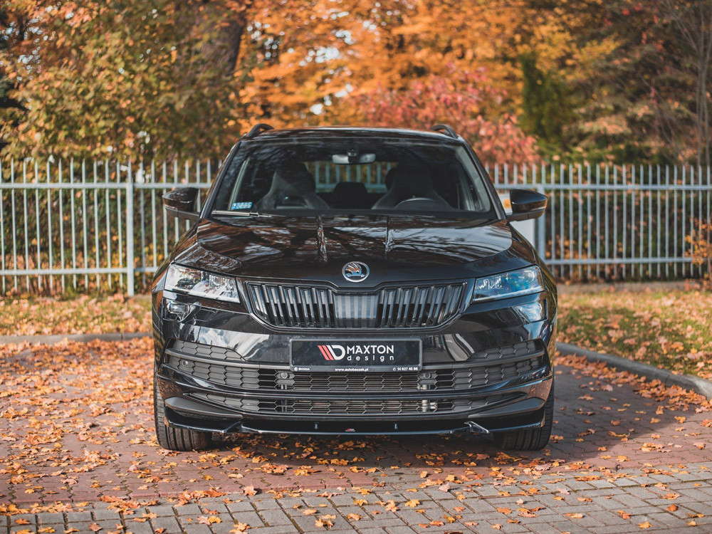 Maxton Front Splitter Skoda Karoq Sportline Maxton Front Splitter Skoda Karoq Sportline